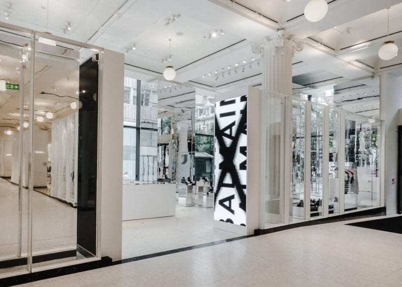 overflade molekyle kapre Balmain Launches First Sneaker Collection At Selfridges London ⋆ Opulent  Club